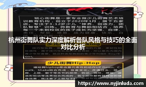 杭州街舞队实力深度解析各队风格与技巧的全面对比分析